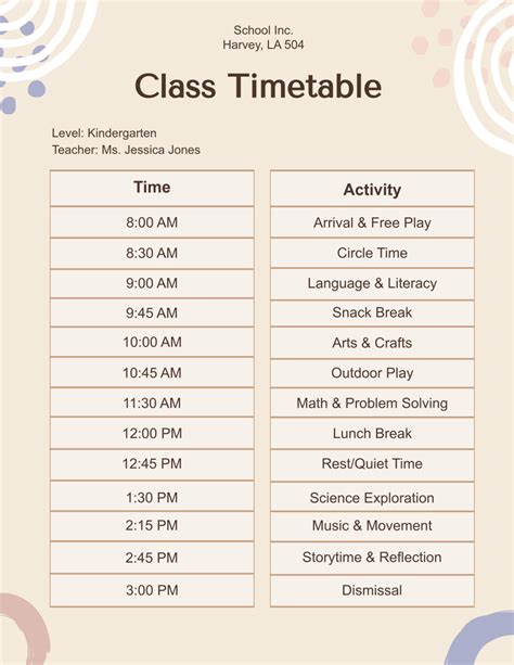 Class Hours In Canada