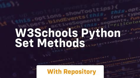 class method in python w3schools