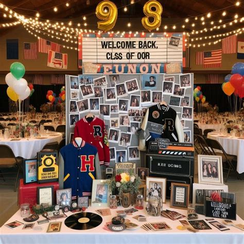 class reunion decor ideas