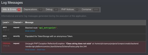 Class String Does Not Exist