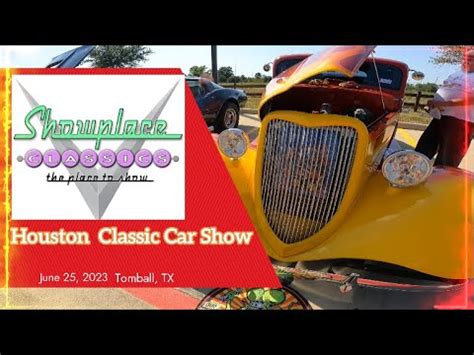 Classic car Show Houston tx YouTube