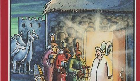 The Far Side: Twas the night before Christmas and all through the house