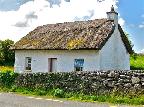 Original old Irish cottage near Culdaff dating from approx 1800