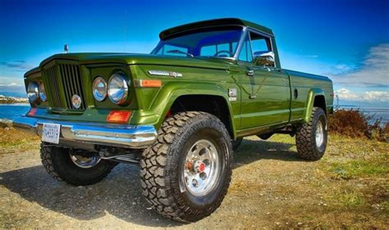classic jeep pickups for sale
