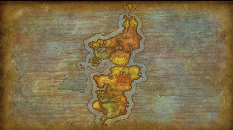 classic wow badlands map
