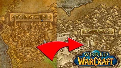 classic wow how to get from ironforge to wetlands