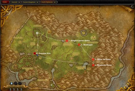 classic wow how to get to arathi highlands horde