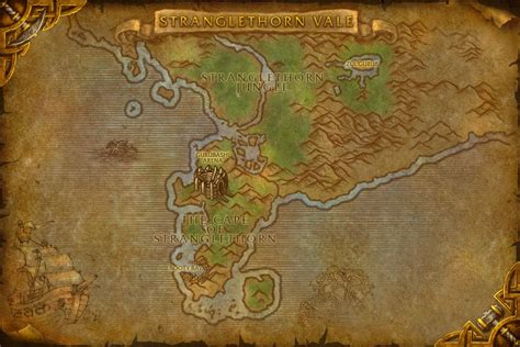 classic wow what level is stranglethorn vale