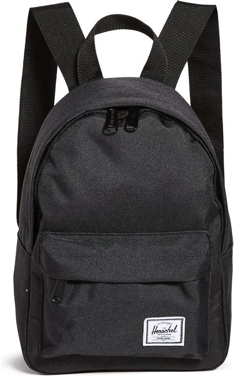 Classic Black Mini Backpack