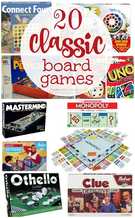 Classic Board Games For Family