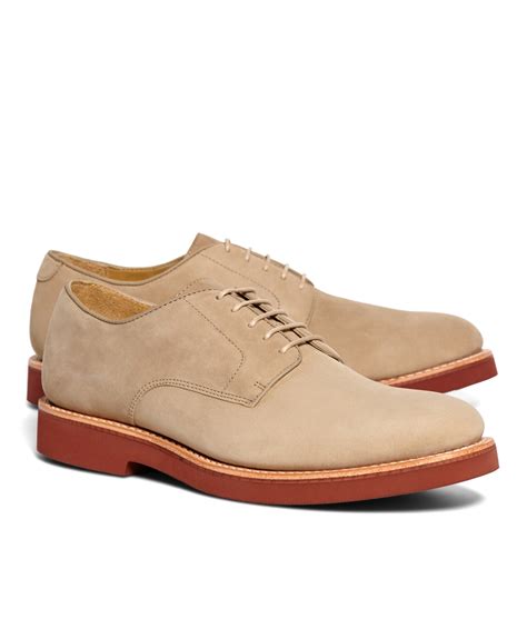 classic buckskin shoes for men
