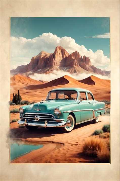 Classic Car Posters
