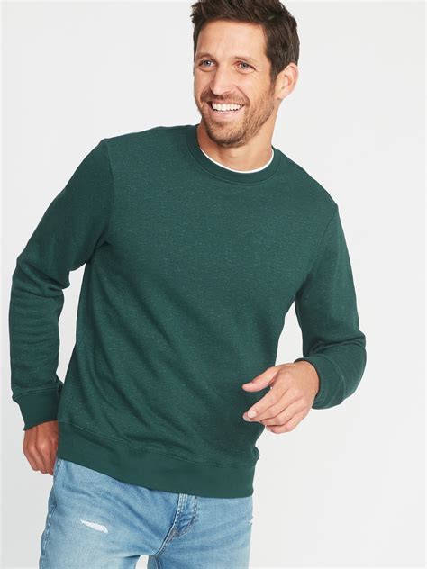 classic crewneck sweatshirts for men