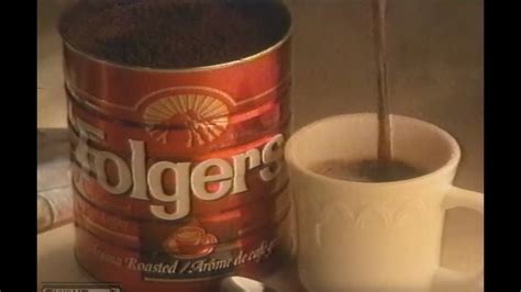 classic folgers coffee commercial
