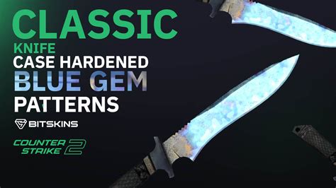 Classic Knife Blue Gem Patterns