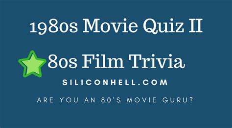 classic movies quiz 1980