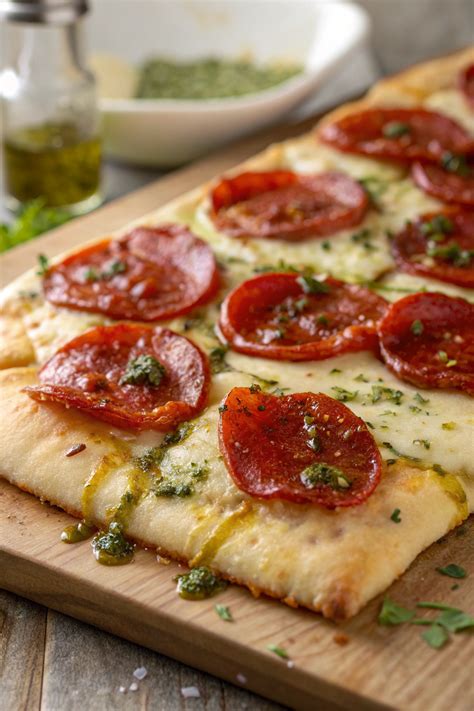 Classic Pepperoni Flatbread