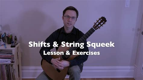 Classical Guitar String Squeak