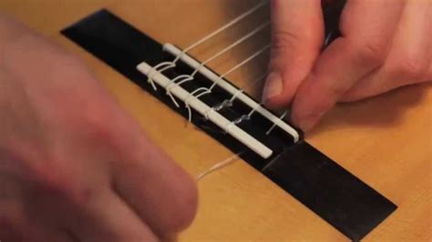 Classical Guitar Stringing