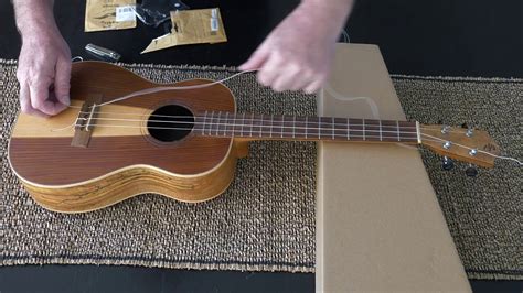 Classical Guitar Strings On Ukulele