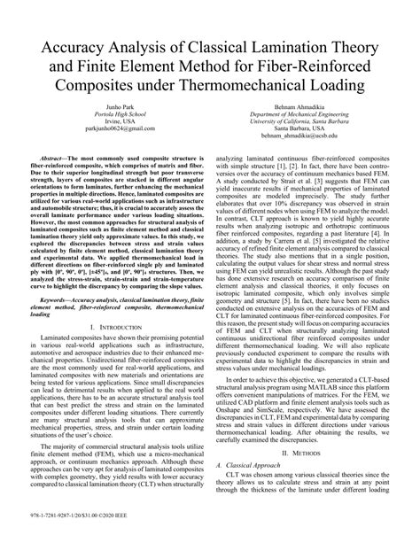 Classical Lamination Theory Of Composite Materials Pdf