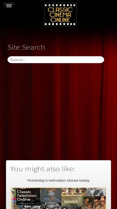 ClassicCinemaOnline.com Website