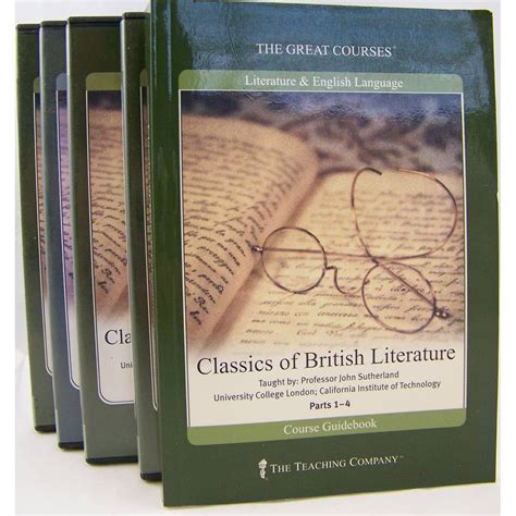 classics of british literature great courses