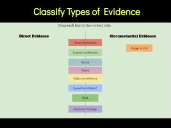 Classification Of Forensic Evidence