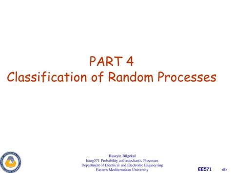 classification of random process ppt