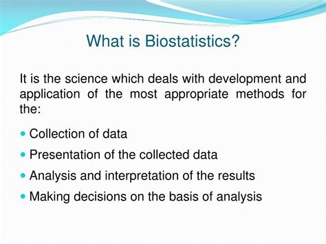 classify different types of data in biostatistics slideshare