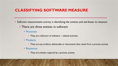 Classifying Software