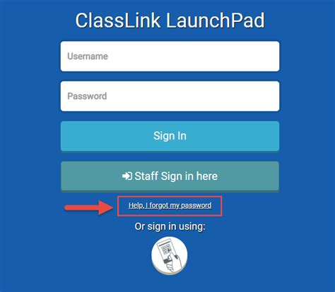 classlink login username and password