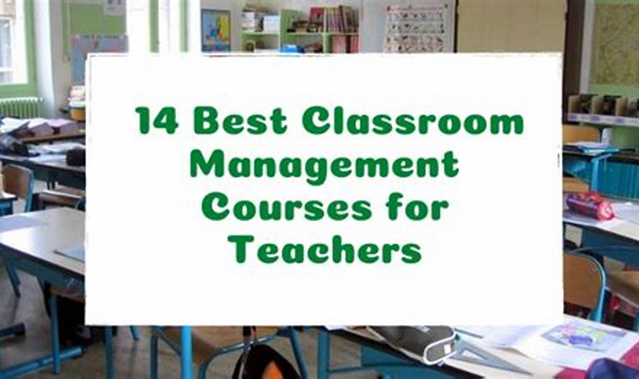 classroom management online course free