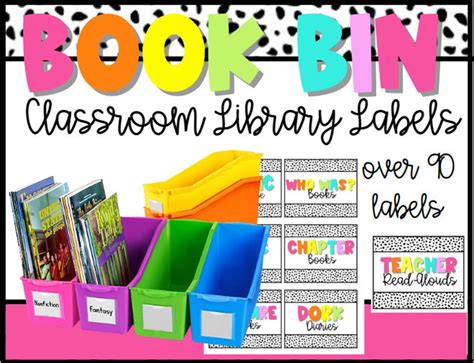 Classroom Book Bin Labels