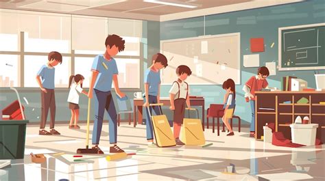 classroom cleaning service