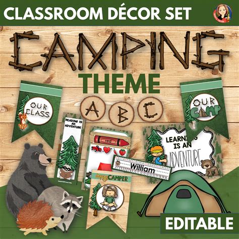 Classroom Decor Camping