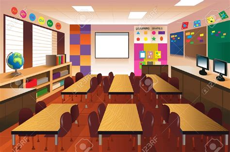 Classroom Design For Elementary Clipart