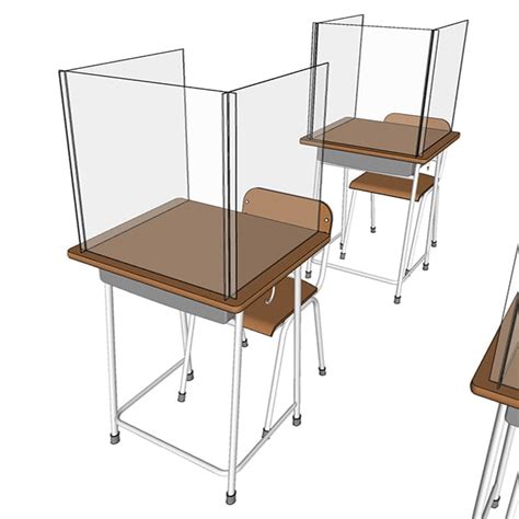 Classroom Desk Shields