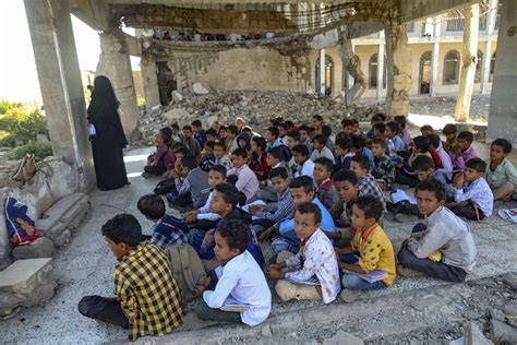 classroom in sanaa yemen