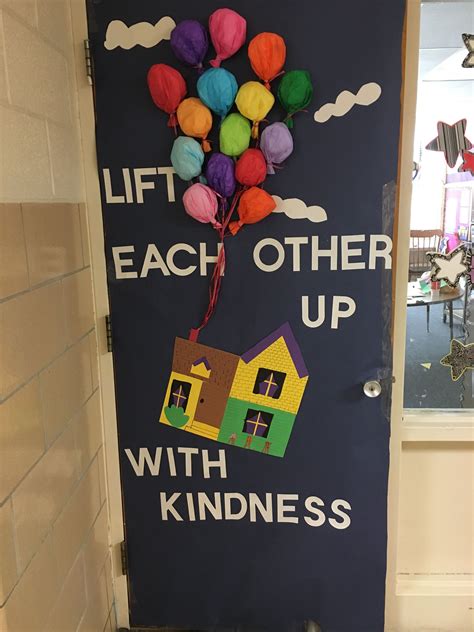 Throw kindness like confetti door Door decorations classroom