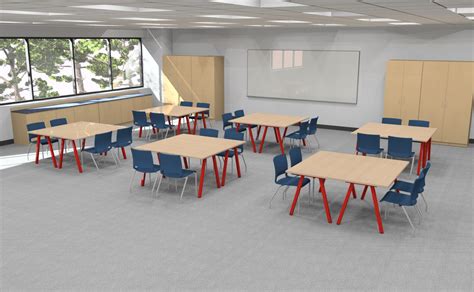 Classroom Layout With Tables