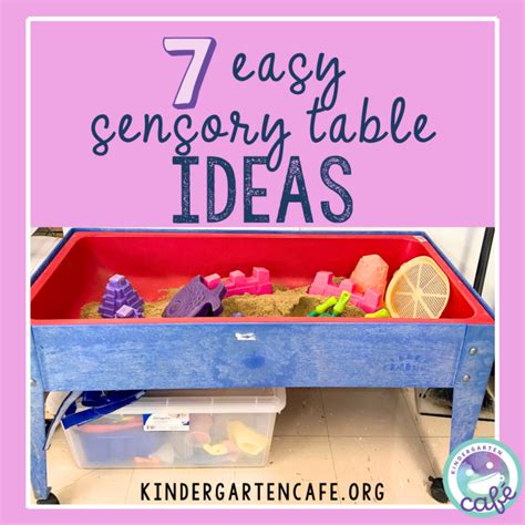 Classroom Sensory Table