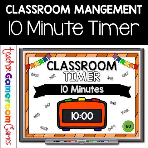 classroom timer 10 minutes