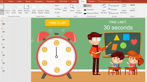 Classroom Timer To Embed In Powerpoint