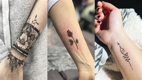 classy wrist tattoos for ladies