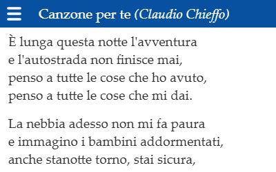 Here Claudio Chieffo Canzone Per Te Testo 2023