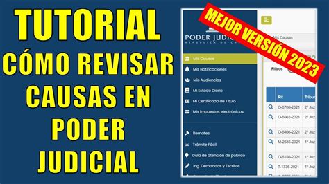 Clave Personal Poder Judicial
