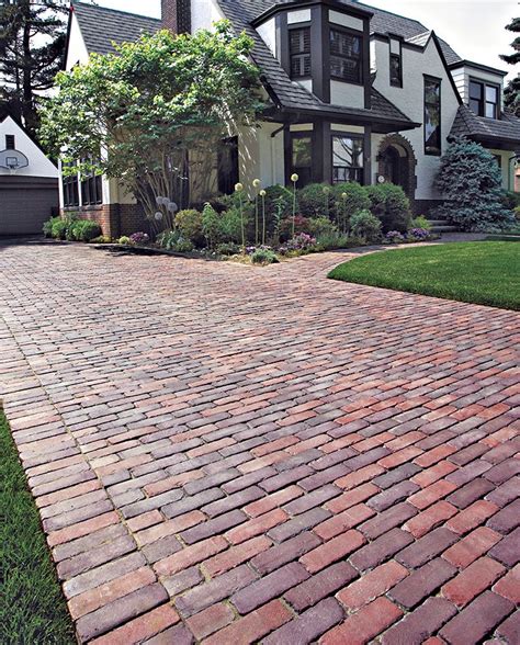 weedtime.us:clay brick pavers for driveway