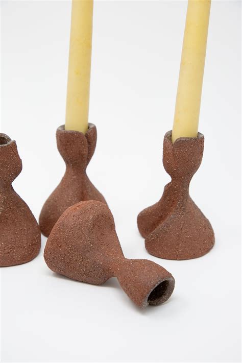 Clay Candlesticks