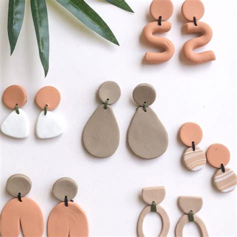 clay earring ideas